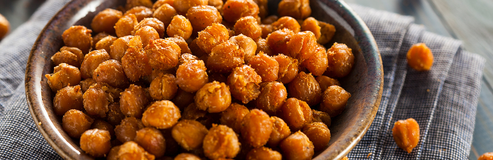 spicy roasted chick peas