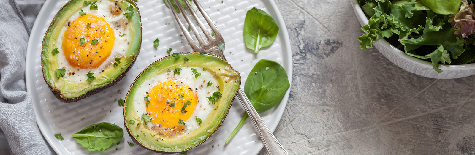 baked avocado