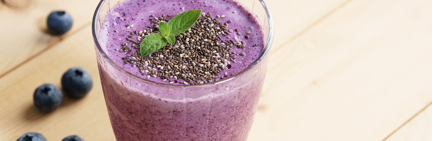 Blueberry smoothie