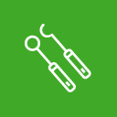 Dentist tools icon