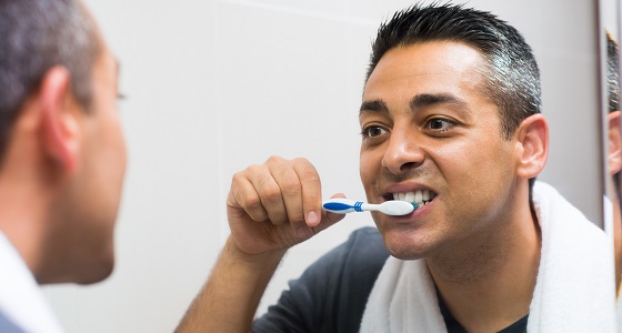 Teeth brushing 